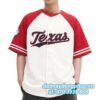 Đồng phục bóng chày Texas Trắng Đỏ 2 Đồng phục bóng chày Texas Trắng Đỏ