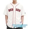 Đồng phục bóng chày RED SOX Trắng Viền Đỏ