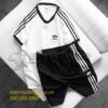 Mẫu đồ thể thao nữ màu đen trắng