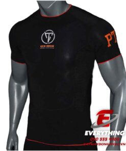 Đồng phục PT màu đen viền đỏ