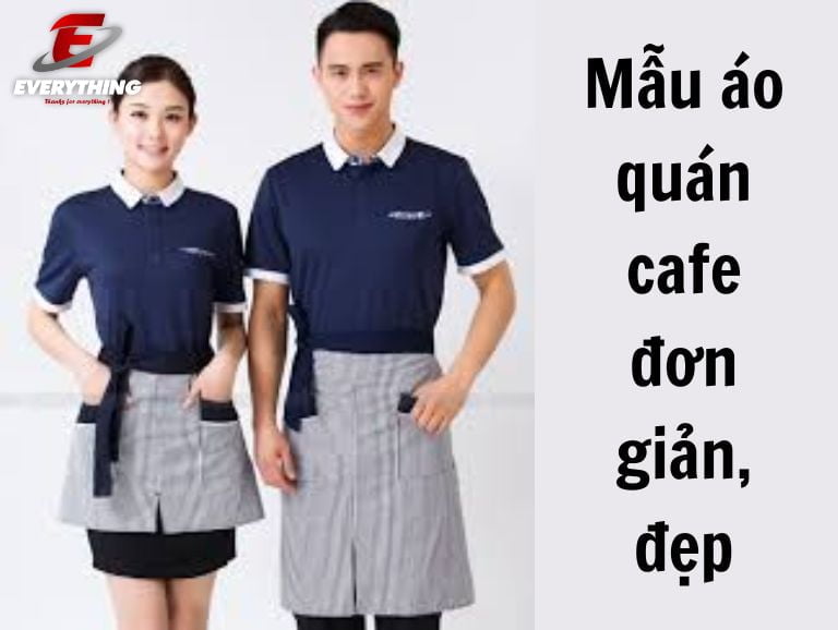 Áo đồng phục đẹp cho nhân viên quán cafe