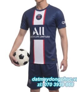 Đồng phục bóng đá PSG màu xanh
