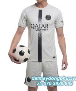 Đồng phục đá banh PSG màu trắng