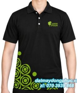 Đồng phục nhà hàng màu đen xanh lá