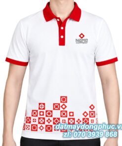 Đồng phục nhà hàng màu đỏ
