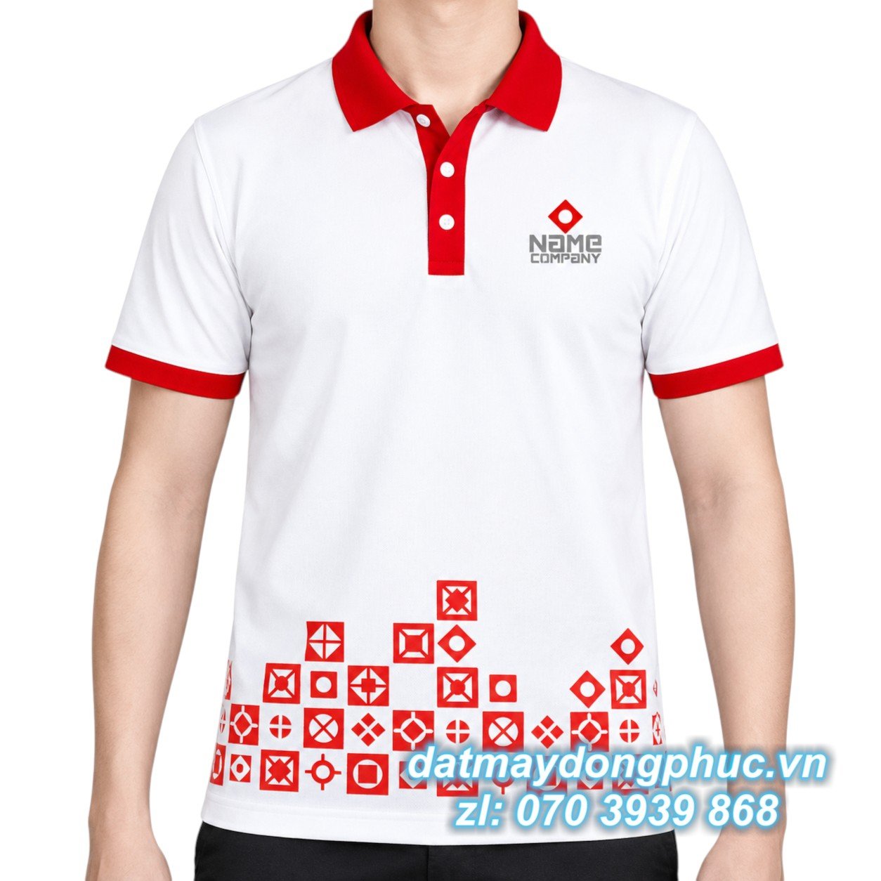 Đồng phục nhà hàng màu đỏ Đồng phục nhà hàng màu đỏ