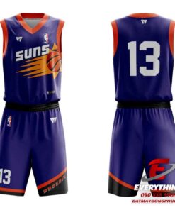 Đồng phục bóng rổ SUNS màu tím