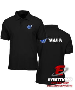 Đồng phục YAMAHA màu đen cổ bẻ