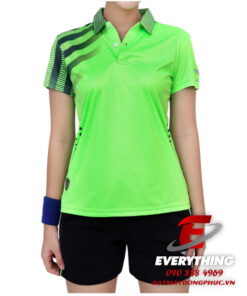Đồng phục cầu lông tennis màu xanh chuối