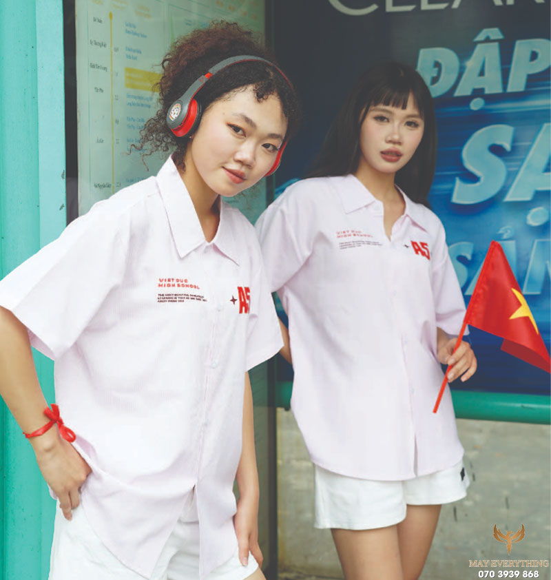 TOP 10 mẫu áo lớp sơ mi đồng phục đẹp nhất năm học 2025 - 2026 6 Mẫu áo lớp sơ mi đồng phục đẹp nhất năm học 2025 - 2026