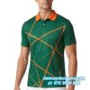 Áo Đồng Phục Tennis Polo Lưới Đan Xanh