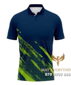 Áo Đồng Phục Tennis Polo Xanh Đen