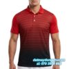 Áo Đồng Phục Tennis Polo Đỏ Sọc Đen