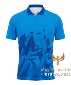 Áo Đồng Phục Tennis Polo Xanh Biển