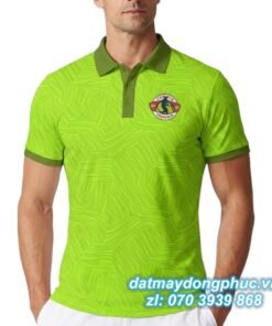 Áo Đồng Phục Tennis Polo Xanh Neon