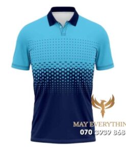 Áo Đồng Phục Tennis Polo Sóng Xanh