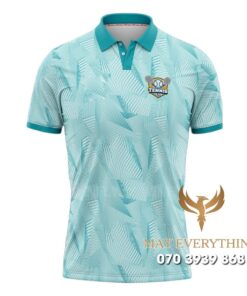 Áo Đồng Phục Tennis Polo Xanh Ngọc