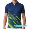 Áo Đồng Phục Tennis Polo Xanh Đen