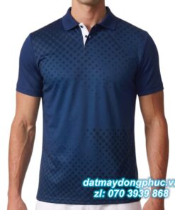 Áo Đồng Phục Tennis Polo Xanh Đen Lịch Lãm