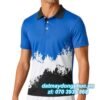Áo Đồng Phục Thể Thao CLB Màu Xanh Dương