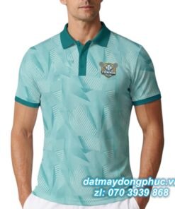 Áo Đồng Phục Tennis Polo Xanh Ngọc
