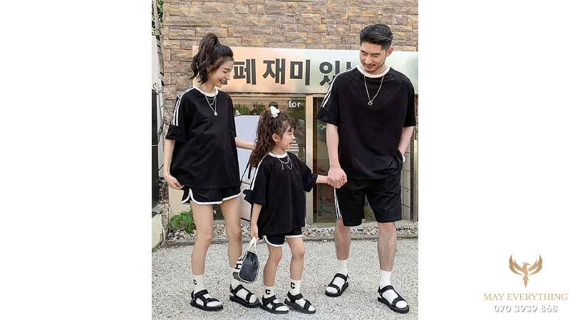 TOP 7 mẫu quần áo cặp, đồ đôi gia đình thời trang đẹp và tình cảm 7 quan-ao-cap-do-doi-gia-dinh-6