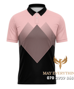 Áo Polo Đồng Phục Golf CLB Màu Hồng Thiết Kế