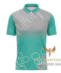 Áo Polo Đồng Phục Golf CLB Màu Xanh Ngọc Bích Thiết Kế Hiện Đại