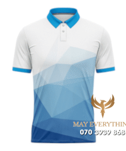 Áo Polo Đồng Phục Golf CLB Màu Xanh Biển Thiết Kế Hiện Đại
