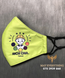 May khẩu trang Rich Cha vàng