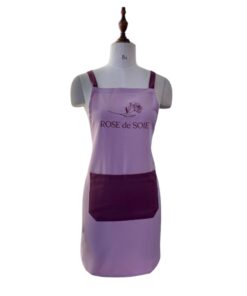 May tạp dề spa rose de soie