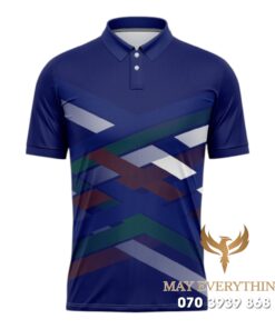 Áo Polo Đồng Phục Golf CLB Xanh Tím Than Thiết Kế