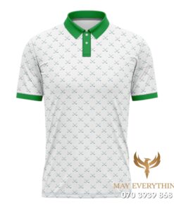 Áo Polo Đồng Phục Golf CLB Màu Trắng Thiết Kế