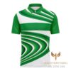 Mau ao choi golf CLB Di Linh mau xanh la thiet ke doc GF427 Photoroom