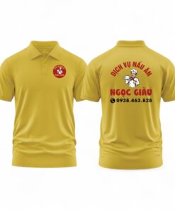Áo Thun Polo Đồng Phục Tiệc Cưới Ngọc Giau