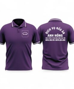 Áo Thun Polo Đồng Phục Tiệc Cưới Ánh Hồng