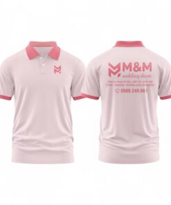 Áo Thun Polo Đồng Phục Tiệc Cưới M&M