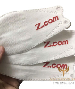 May khẩu trang KF94 in logo Z.com