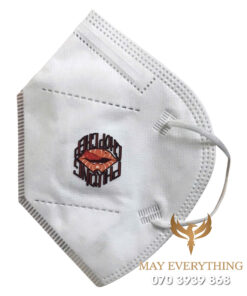 May khẩu trang N95 in logo