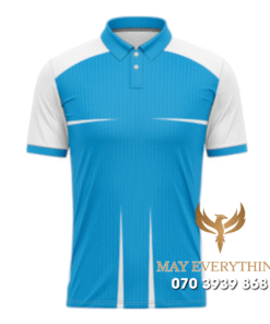 Áo Polo Đồng Phục Golf CLB Màu Xanh Biển Thiết Kế Phong Cách