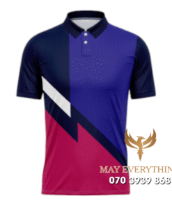 Áo Polo Đồng Phục Golf CLB Màu Tím Than Thiết Kế Phong Cách