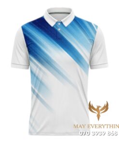 Áo Polo Đồng Phục Golf CLB Màu Xanh Biển Thiết Kế Phong Cách