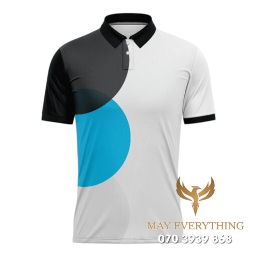 Mau ao dau golf CLB Quang Ngai mau den thiet ke GF49 Photoroom