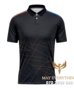 Áo Polo Đồng Phục Golf CLB An Thi Màu Đen Thiết Kế