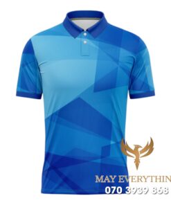 Áo Polo Đồng Phục Golf CLB Phú Yên Màu Xanh Biển Thiết Kế