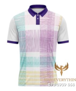 Áo Polo Đồng Phục Golf CLB Đắk Lắk Màu Tím Thiết Kế