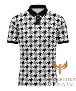 Áo Polo Đồng Phục Golf CLB Binh Dinh Màu Đen Trắng Thiết Kế