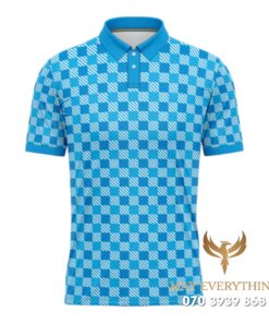 Áo Polo Đồng Phục Golf CLB Cà Mau Màu Xanh Thiết Kế