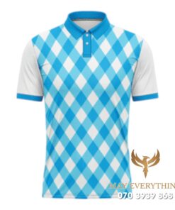 Áo Polo Đồng Phục Golf CLB Cao Bằng Màu Xanh Dương Biển Thiết Kế
