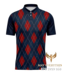 Áo Polo Đồng Phục Golf CLB BR-VT Màu Xanh Tím Thiết Kế